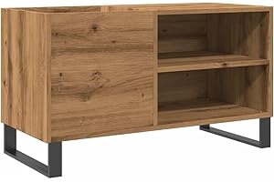 vidaXL Mueble Discos Madera de ingeniería Roble Artisan 84,5x38x48 cm