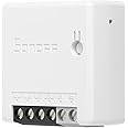 Interruttore Intelligente, SONOFF MINI R2 WiFi Smart Switch 2-Way, 2.4G WiFi, APP Control, Funziona con Alexa, Google Home As