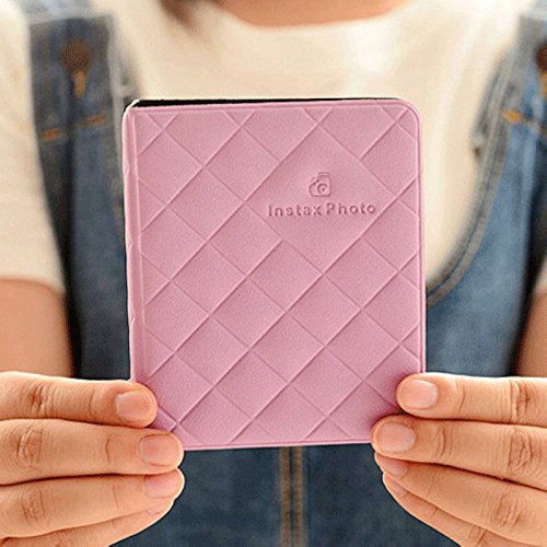 36 Taschen Fotoalbum für Polaroid Fuji Instax Mini 8 90 50 70 Fall( (Farbe zufällig)) - 4