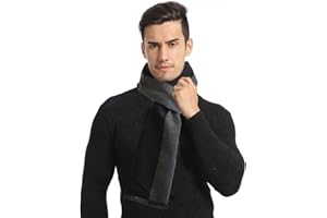 TRABIG Sciarpa Uomo Inverno scialle Maglia Scialle Caldo Pile, Caldo Stola Uomo Pashmina Sciarpa Invernale Morbido Cashmere Plaid Leisure Sciarpa d'affari per Uomo