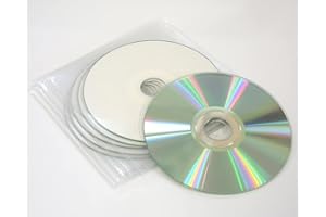 氷面鏡 Ritek - 10 discos CD-R profesionales blancos, 740 minutos, 640 MB, 52x, en fundas