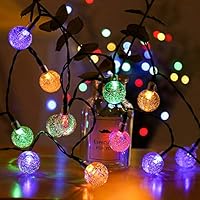 PESCA 25LED Crystal Bubble Ball String Fairy Lights for Decoration Diwali Christmas Xmas Light for Diwali Home…