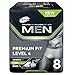 Produktbild TENA Men Premium Fit Schutzunterwäsche Level 4 - Groß (12 Packungen à 8 Stück)