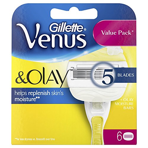 Gillette Venus und Olaz Refill Rasierklingen – 6 Stück