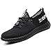 Produktbild SUADEEX Herren Damen Arbeitsschuhe Stahlkappe Sicherheitsschuhe Atmungsaktiv Leicht Sportlich Trekking Wanderhalbschuhe Mesh Schutzschuhe Hiking Schuhe, 03-schwarz, 43 EU