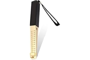 HIOSEYRE Door Gap Measuring Tool, 1-15mm Fire Door Gap Gauge Checker Tool Engineering Ruler, Feeler Gauges for House Engineering Inspection Flatness Measuring Tool Ruler(0.5mm)