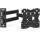 32&ndash;43 İn&ccedil; Hareketli TV Duvar Askı Aparatı &ndash; Ayarlanabilir Metal, VESA 75x75 / 100x100 / 200x150 / 200x200 mm, 20 kg Taşıma Ka