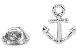 Gemelolandia | | Pin Mariners Kotwica łodzi III | Oryginalne szpilki do rozdania | Na koszule, kurtki, swetry lub plecak | Zabawne szczegóły, Wielobarwny