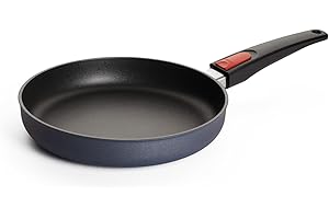 Woll Diamond Lite Patelnia, Aluminiowy Tworzywo Sztuczne Aluminium Kryształki Diamentowe, Czarny, Ø 24 cm, 5 cm