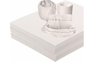 Karavi 500 x A3 Newspaper Offcuts Packing Paper | White Chip Shop Paper, Sheets for Moving House, Gift Wrapping, Fragile Item Protection, Box Filling & Food Wrapping | Recyclable