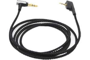 TECKEEN Parti di ricambio per cuffie audio per cavo in nylon per Sennheiser (HD438/439/451 HD461G/i HD471i)