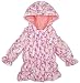 Girls Chainstore Baby Butterfly Print Hooded Lined Winter Coat sizes from Newborn to 3 Years