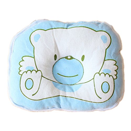 Viskey Baby Sleep Bear Positioner Infant Support Soft Pillow, Blue