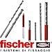 Produktbild Fischer - Spitze Spitzen aus Stahl für Bohrmaschine SSD Fischer für Mauerwerk Beton Wolframcarbid - SSD 8 x 120