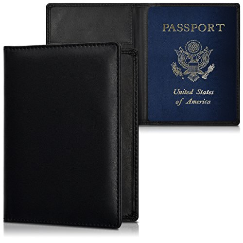 kwmobile Funda con bloqueo RFID para pasaporte y DNI estuche de cuero sint tico para tarjetas de cr dito - cubierta con tarjetero en negro reviews kwmobile Funda con bloqueo RFID para pasaporte y DNI estuche de cuero sint tico para tarjetas de cr dito - cubierta con tarjetero en negro