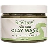Kolajen Kil Y&uuml;z Maskesi 125gr - Siyah Nokta ve Leke Giderici, G&ouml;zenek Temizleyici