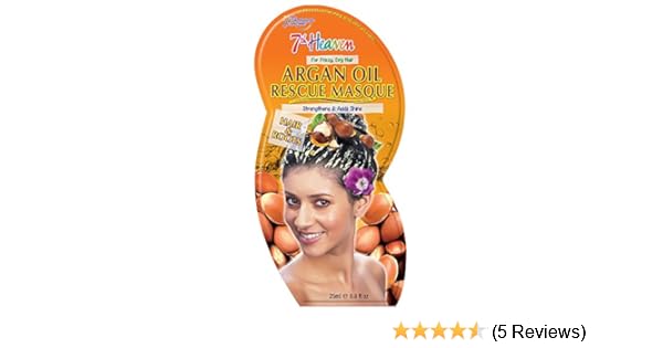 7th Heaven Argan Oil Hair Rescue Mask For Strength And Shine