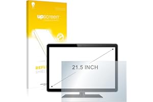 upscreen 21.5" Protection Ecran Anti-Reflet pour Écrans industriels avec 21,5 pouces (54.6 cm) [477 mm x 268 mm, 16:9] Film Protection Mat