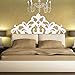 Produktbild XCSJX Bett Wanddekoration Kopfteil Stil Blume Barock Wandbild Mandala Aufkleber Kunst Dekoration 57X148CM