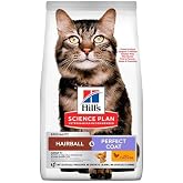 Hill's SP T&uuml;y Yumağı Kontrol&uuml; ve M&uuml;kemmel T&uuml;yler i&ccedil;in Tavuklu Yetişkin Kedi Maması 1,5KG