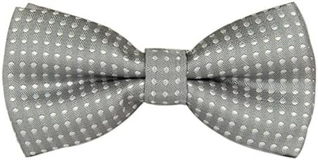 Boy's Girl's Children Kids Polka Dots Satin Bow Ties Bowties