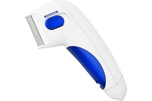 NIDONE La rimozione elettrico Cane pulce pettine Pet Flea pettine strumento di 'animale domestico delle pulci pidocchi Cleaner Spazzola per animali domestici Gatti Cani