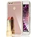 Produktbild Huawei Nova 2 Spiegel Hülle Handyhülle von NICA, Ultra-Slim Mirror Case Cover Silikon-Hülle, Dünne Schutzhülle Backcover verspiegelt, Handy-Tasche Bumper Phone Etui für Huawei Nova 2, Farbe:Rose Gold