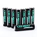 Produktbild Creabest 2500mAh Ni-MH AA Wiederaufladbare Batterien mit Aufbewahrungshüllen, 8er Pack Batterien
