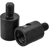 Treki 2PCS Grinder Adapter M14 to M10 Female Thread Adapter M14 to M10 Male Thread for Angle Grinder Polisher Converter Conne