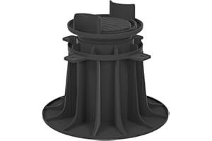 Jouplast - Plot réglable pour terrasse bois - 140/230 mm uni