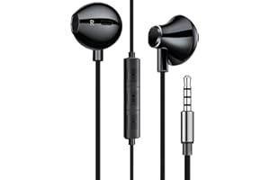 YAOFANG Auricolari,Cuffie con cancellazione del rumore,Auricolare In-Ear Bassi Potenti Alta Definizione con Microfono e Controller,per iPhone/One plus/Huawei/Samsung