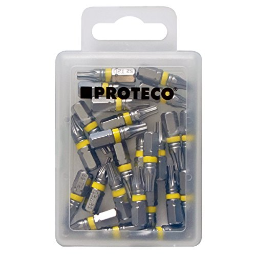 Proteco-Werkzeug 25 St Profi Bit Bits Bitsatz TX10 Torx 10 C6 3 x 25 mm - 2