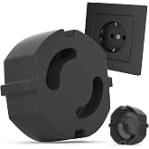 REDTRON 20 &times; Plug Protectors for Babies, Safety Cap for Babies, Protection Against Electric Shock, Protector Sockets Without