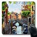 Produktbild Luancrop Mousepads Berühmte Motorboote Alte Häuser Venedig Italien Natur Reise Oblong Gaming Mouse Pad rutschfeste Gummimatte