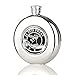 Produktbild Eburya Je Suis Prest - Clan Fraser Flask - Outlander Flachmann aus Edelstahl & Zinn