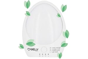 WELLY ENJOY IT Ewent - Generador de Ozono - Multifuncional y Portátil - Con Luz Nocturna - Elimina Olores y Virus - Incluye 3 Modos de Trabajo - Amplia Variedad de Aplicaciones - Fácil de Usar - Color Blanco