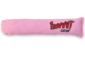Yeowww Its a Girl Cigar Singles Cat Toy, Pink