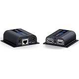 AGPTEK Extender HDMI, 1080P Estensore HDMI con Trasmissione del Display Locale Loop-Out Fino a 196ft/60m su Singolo Cavo Ethe