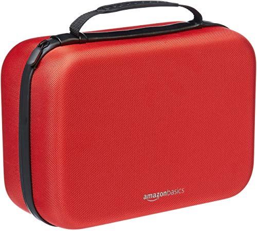 AmazonBasics - Reise- und Aufbewahrungsbox für die Nintendo Switch, Rot AmazonBasics - Reise- und Aufbewahrungsbox für die Nintendo Switch, Rot