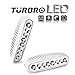 Produktbild TURBRO 2 Pack 7 '' 40W OSRAM Combo LED Arbeitslicht Spreader Light Deck/Marine Lichter für Boot weiß