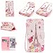 Produktbild Firefish iPhone 6/6S Fall, [3D Malerei] [Standfunktion] Flip Folio Wallet Case mit Materialien Anti Kratz Schutz für Apple iPhone 6/6S, Schmetterling, Turm, Apple iPhone 6/6S