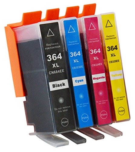 4 Druckerpatronen kompatibel für HP 364 XL 364XL inkl. Chip mit Füllstandsanzeige - 3