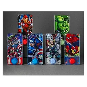 WOLFSTONE Action Hero Toys, Mobile Phone Water Game for Kids, Pack of 2 | Ring Toss, Water Game Toy for Kids, Game Return Gift (Design as per Availability)