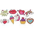 LitVibes DIY Diamond painting 5D stickers,Mosaic diamond stickers art and craft kit for kids & Children - (CUTE DESIGNS)