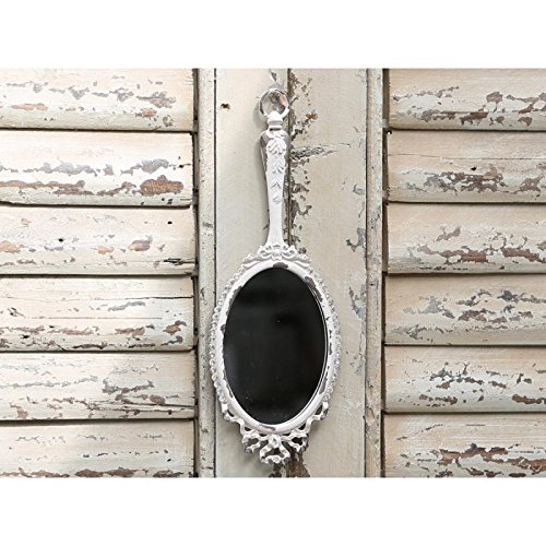 Handspiegel Kosmetikspiegel Make Up Spiegel Deko Landhaus Shabby Nostalgie Chic Antique - 2