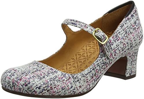 Chie Mihara Women’s Troc Mary Janes, multicolour (Grace Pink-Maitai Negro),4 UK (37 EU)