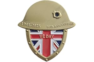 best badge: VE Day 80th anniversary Pin Badges Decorations 2025 Victory In Europe Celebration Memorabilia Gifts Red Poppy Pin