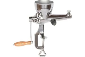 AOOUNGM Extracteur de Jus d'Herbe de Blé Manuel en Acier Inoxydable - Presse-Agrumes Spirale pour Fruits