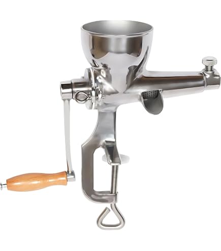 Pressa Per Frutta E Bacche In Ghisa Stagnata - Con Vite A Pressare, Per Succhi, Puree, Marmellate, Ideale Per Uva, Mele, Frutti Di Bosco