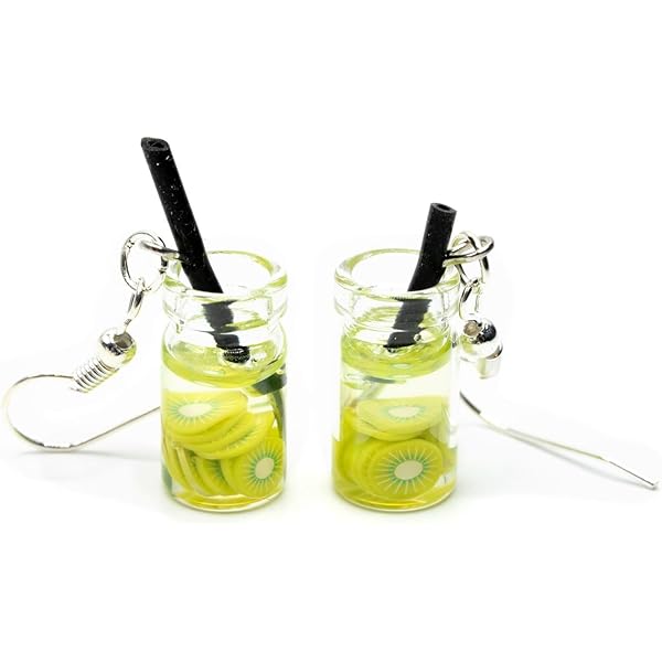 Miniblings Weinflaschen Ohrringe - Handmade Schmuck Versilbert 32mm